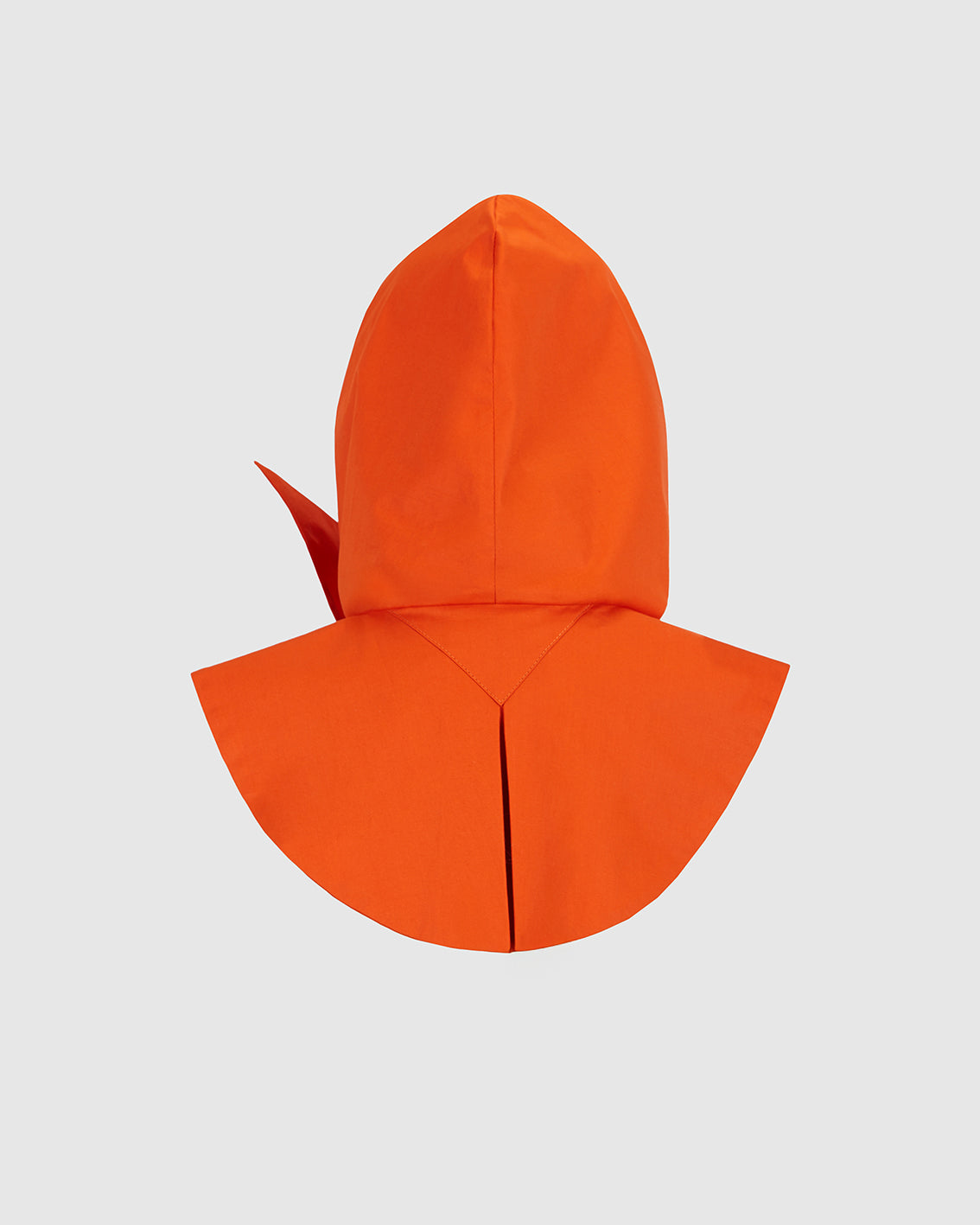 CAPUCHA IMPERMEABLE NARANJA BRILLANTE