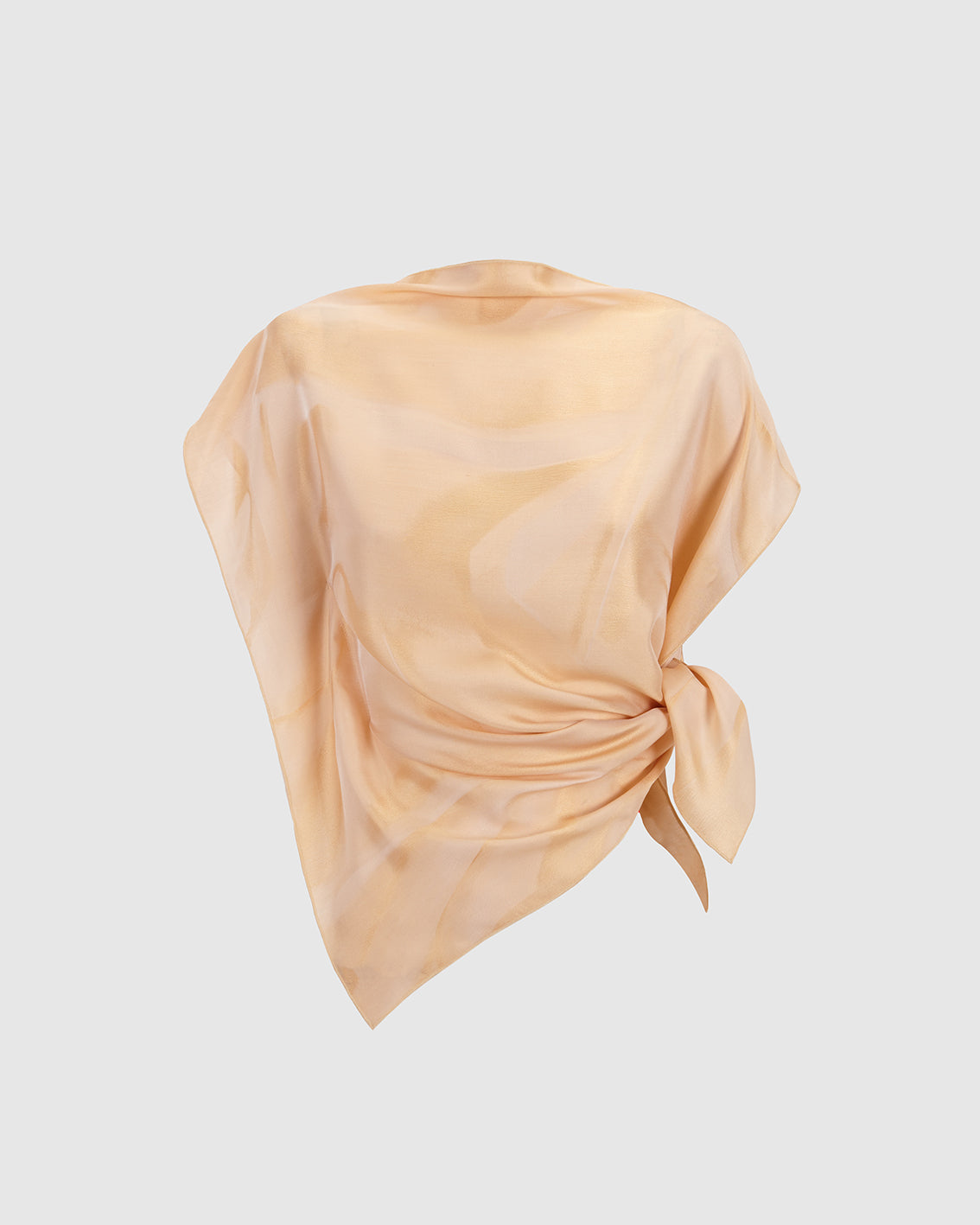 AMBERLIGHT SILK ‘PAÑOLETA’ TOP