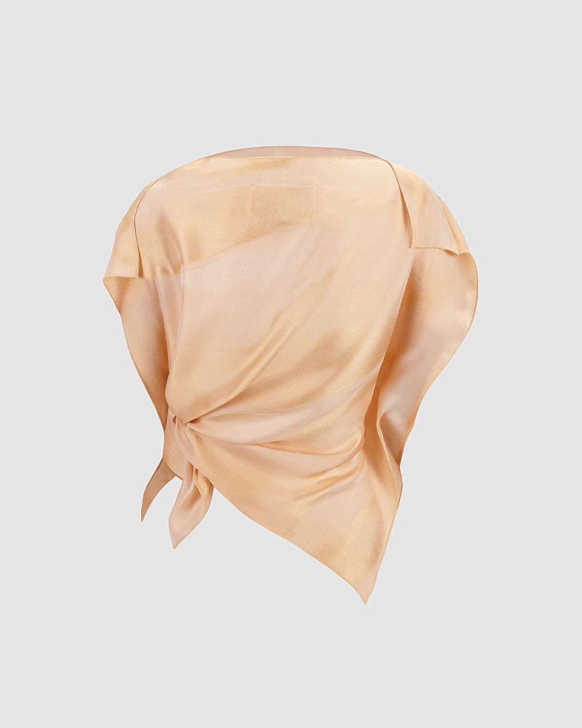 AMBERLIGHT SILK ‘PAÑOLETA’ TOP