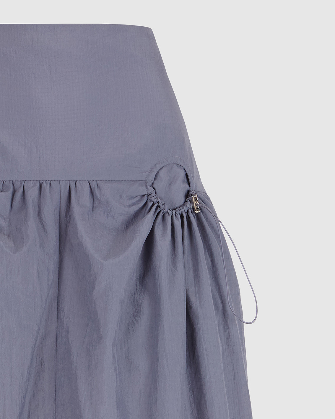 PEARL BLUE BALLON SKIRT