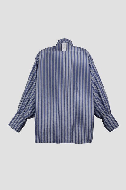 AMAMA SHIRT BLUE STRIPES
