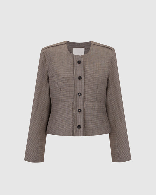‘KAIKU’ JACKET IN VIRGIN WOOL