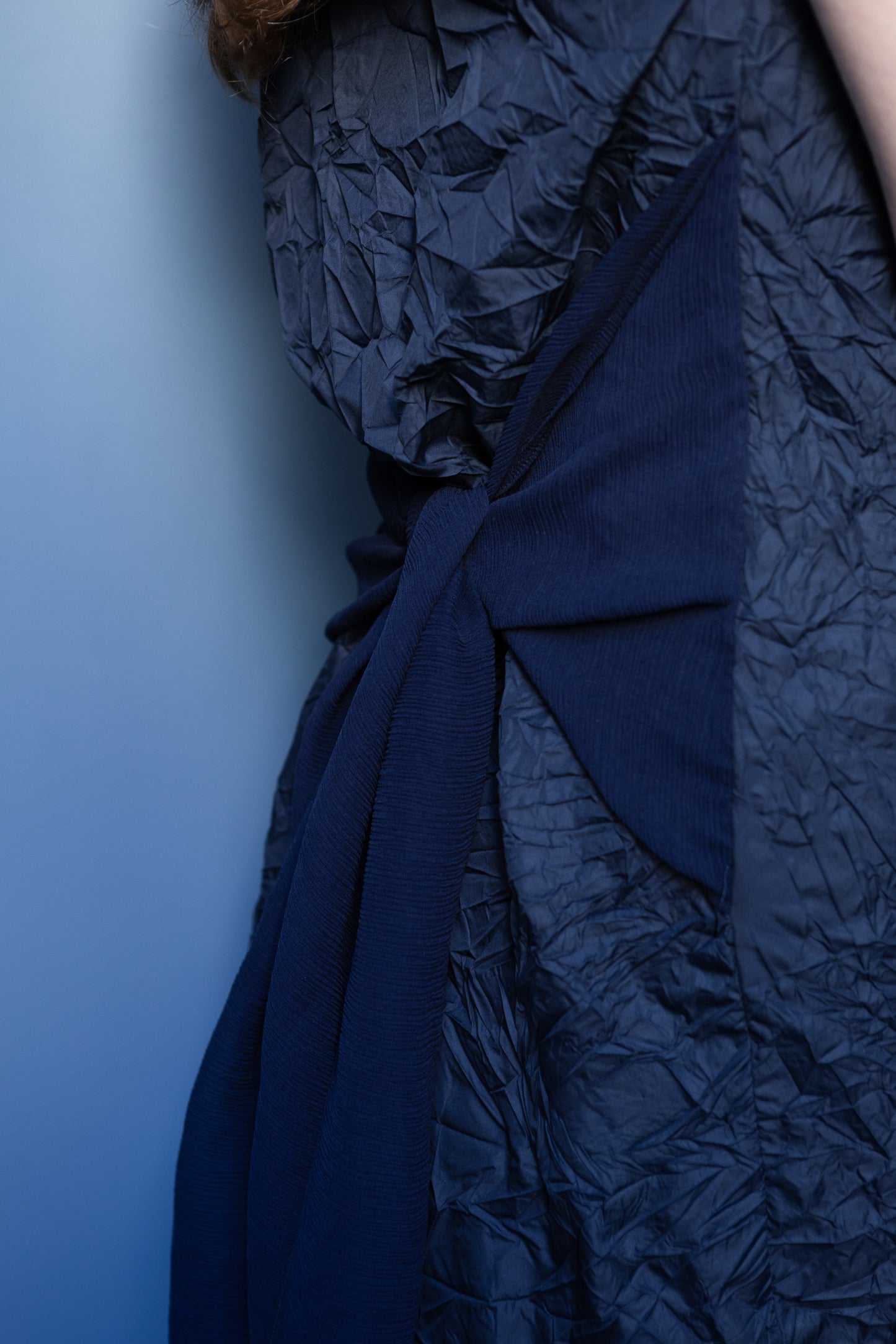 CRASH blue skirt