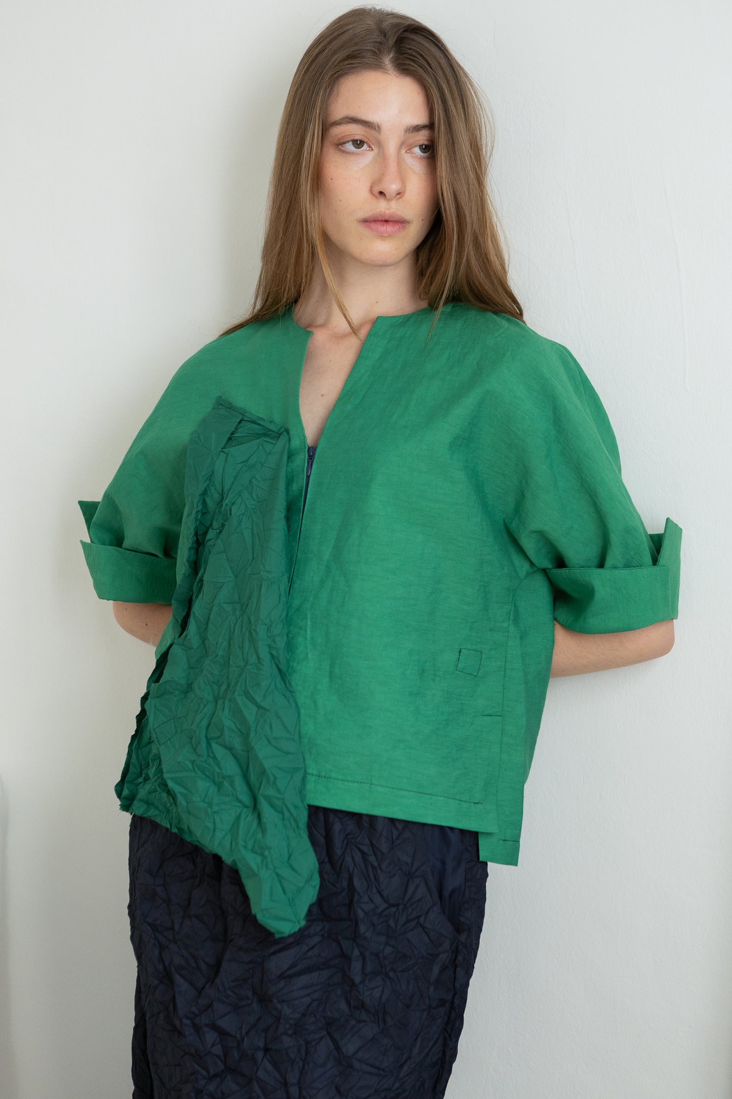SQUARE green shirt