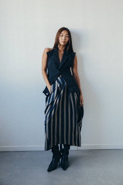 CHALECO AITA RAYAS NEGRAS