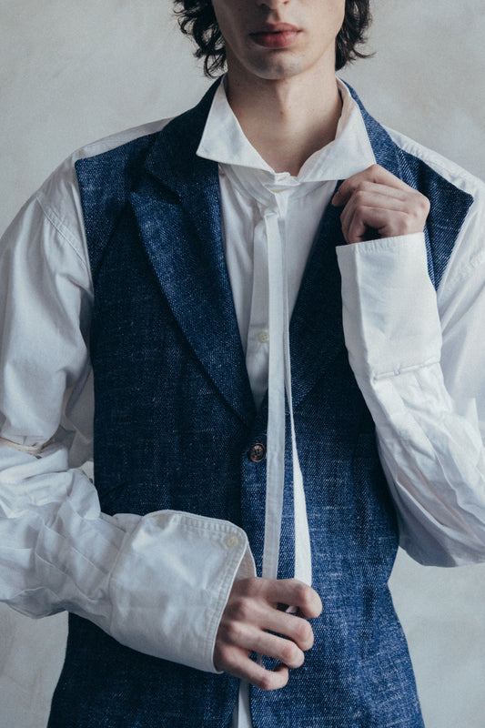 CHALECO AITA AZUL MARINO