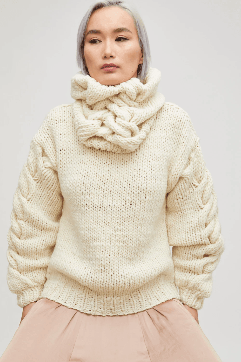 CUELLO CABLE KNIT - BIAAF LAB