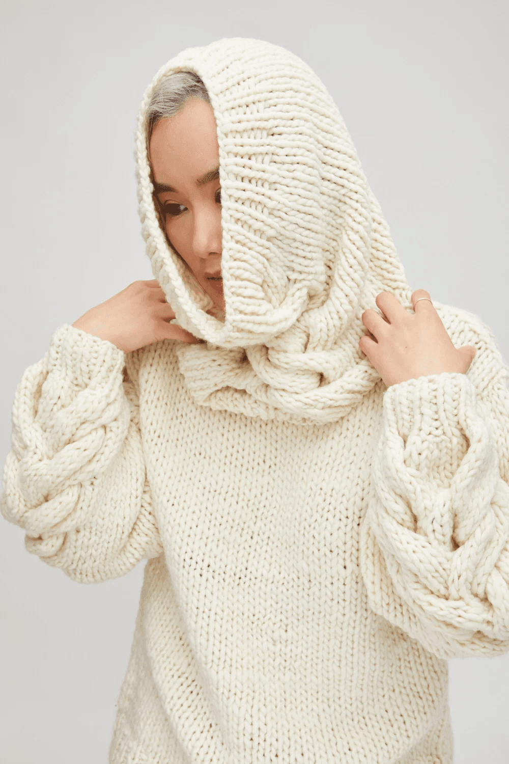 CUELLO CABLE KNIT - BIAAF LAB