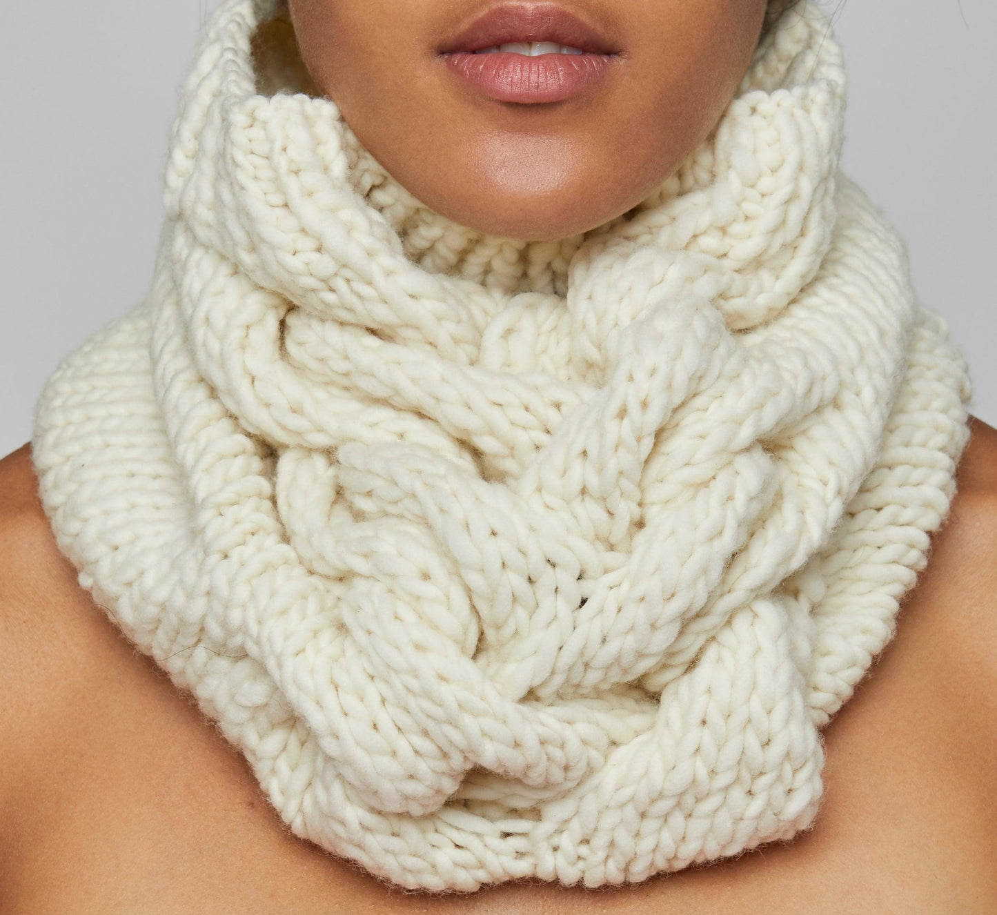 CUELLO CABLE KNIT - BIAAF LAB