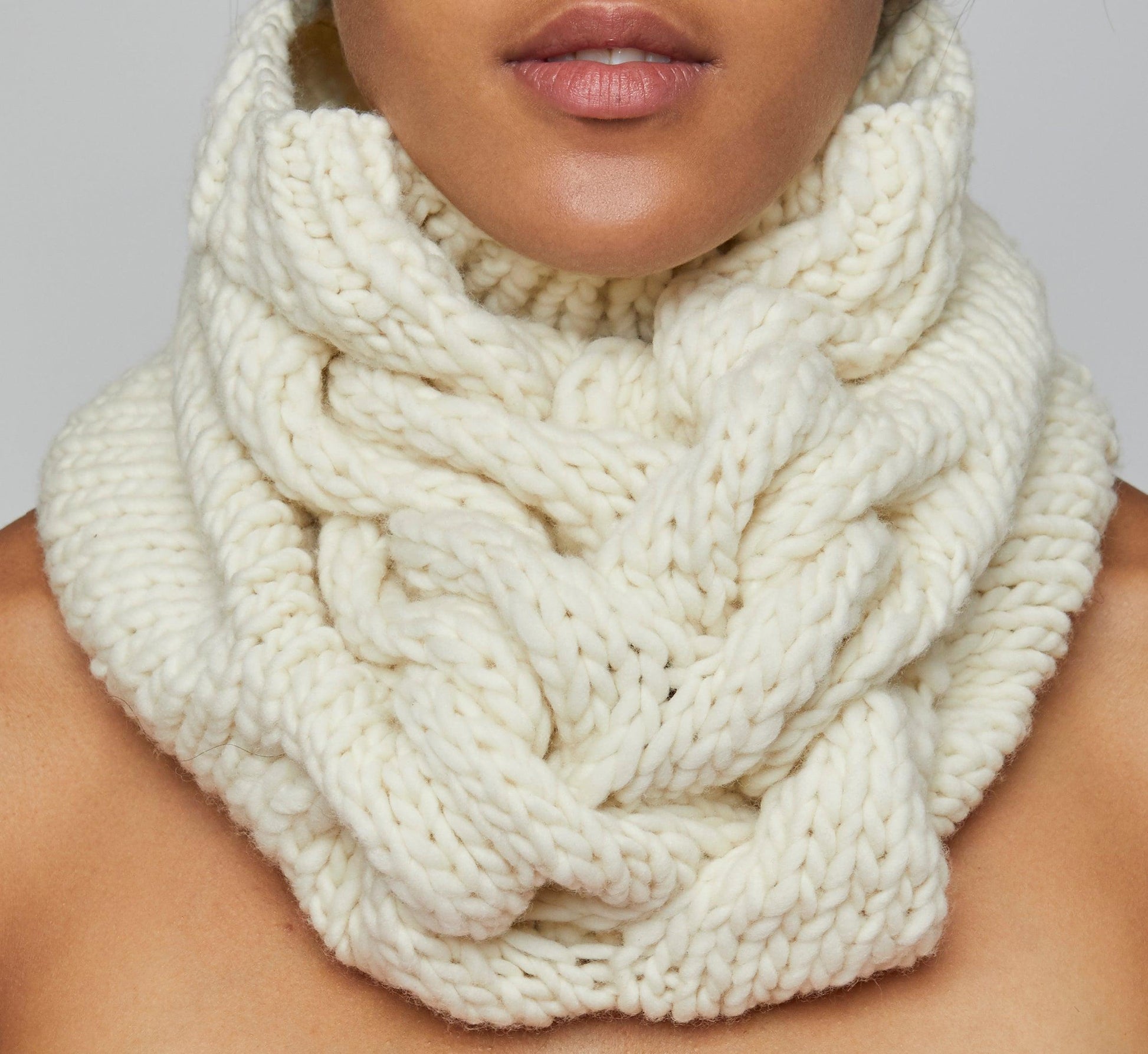 CUELLO CABLE KNIT - BIAAF LAB