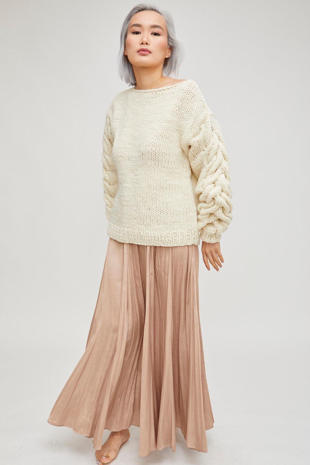 JERSEY CABLE KNIT - BIAAF LAB