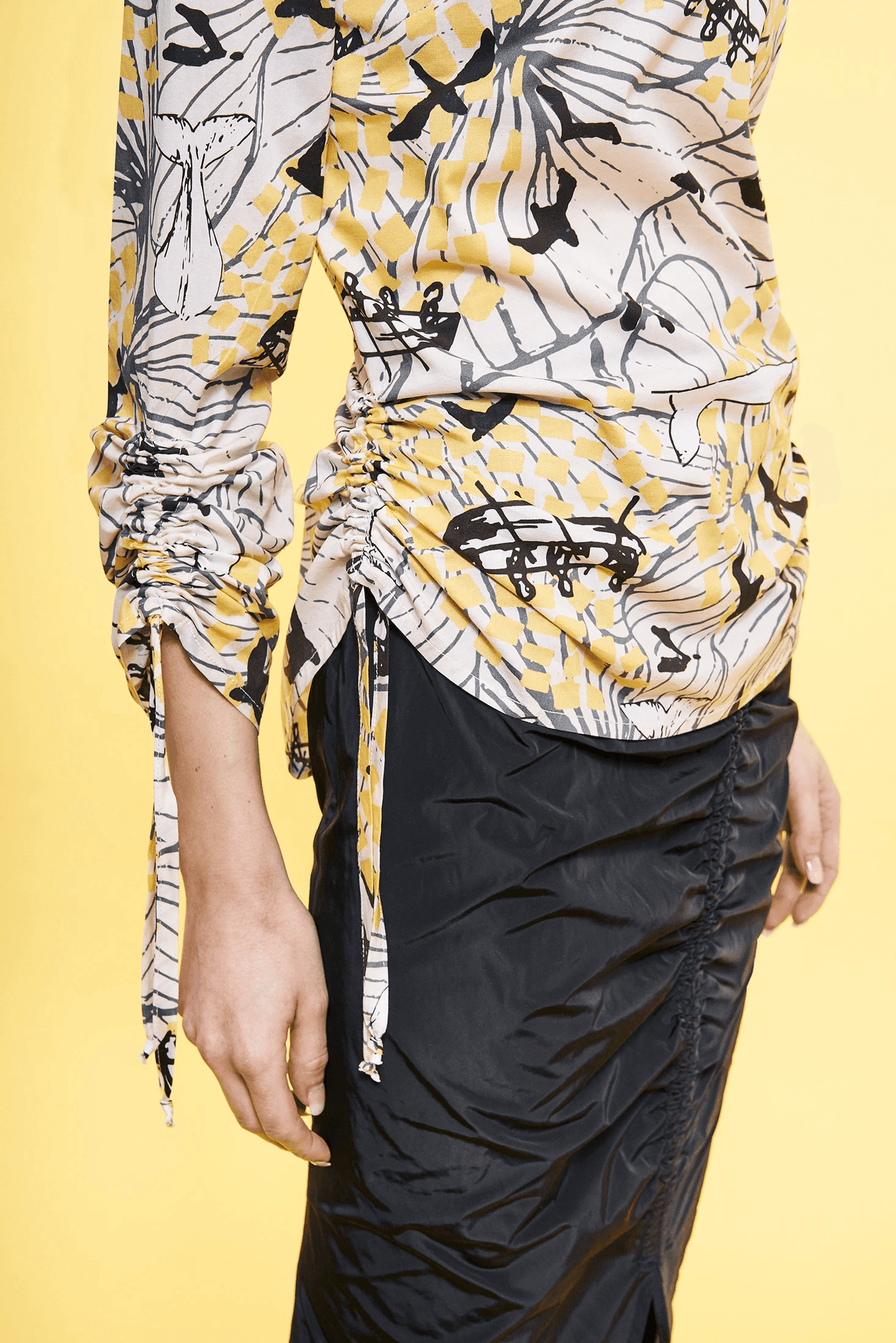 GATHERED SKIRT - DEBA - BIAAF LAB