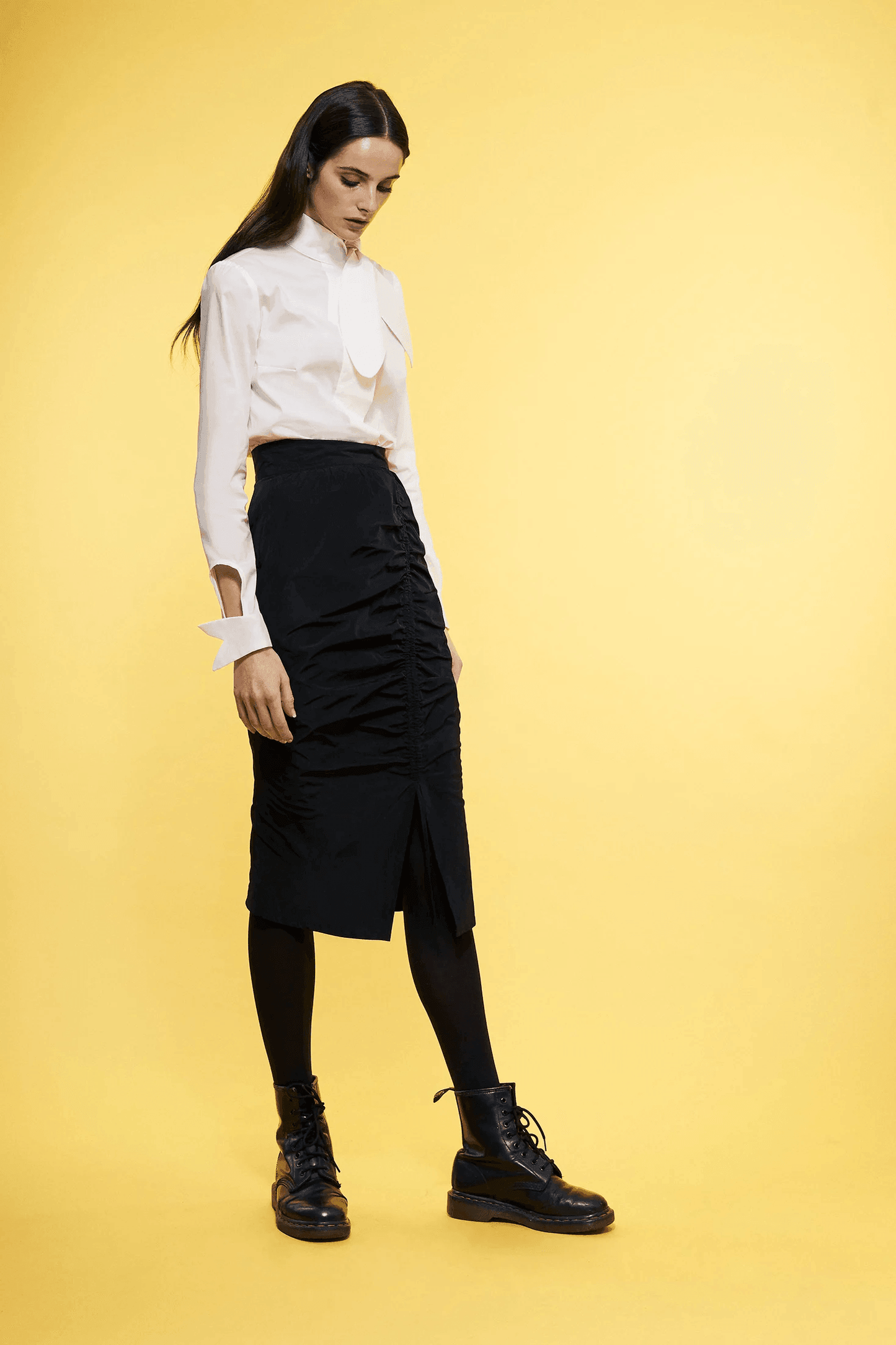 GATHERED SKIRT - DEBA - BIAAF LAB