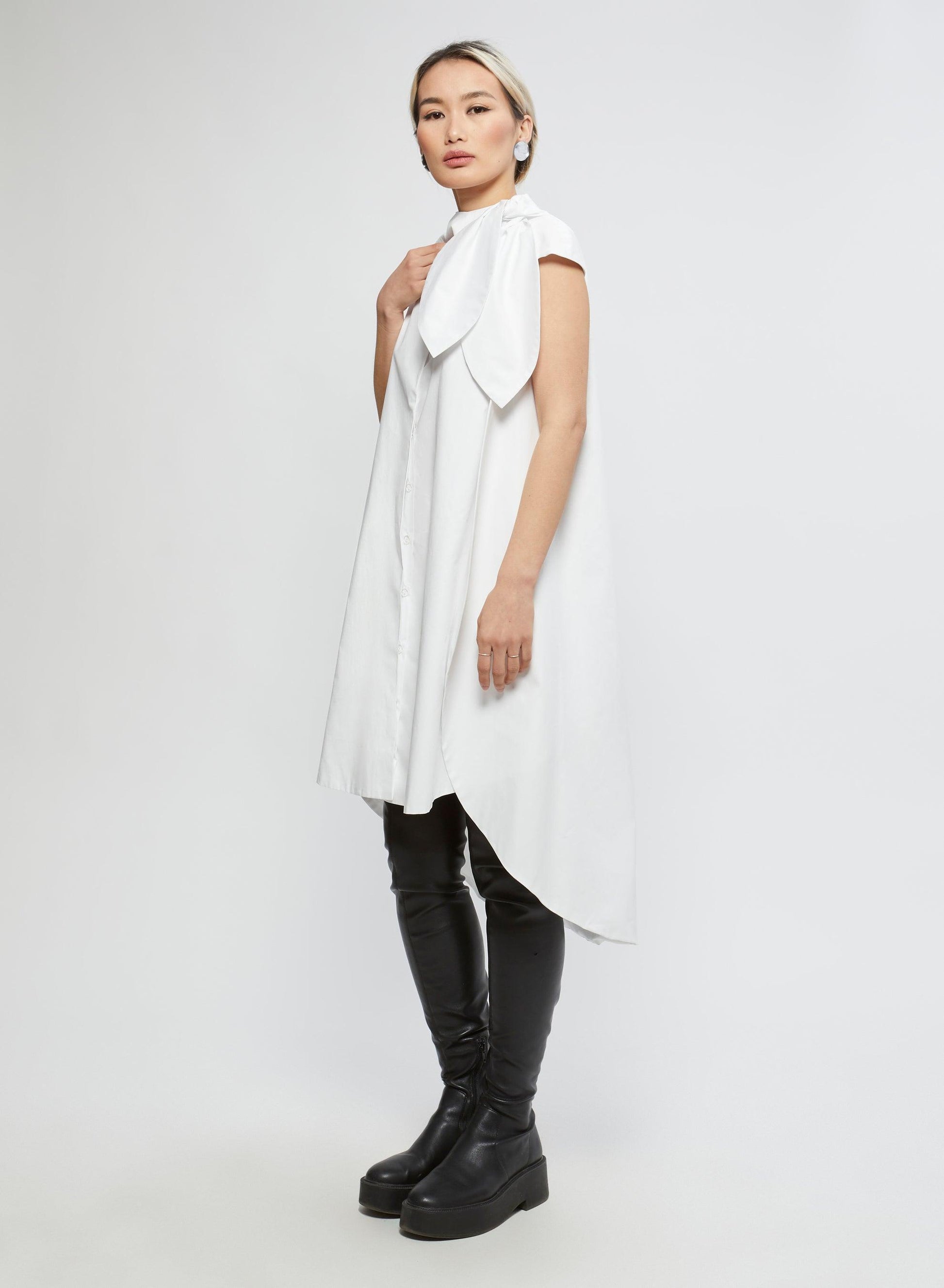 PETALO SHIRT DRESS - BIAAF LAB