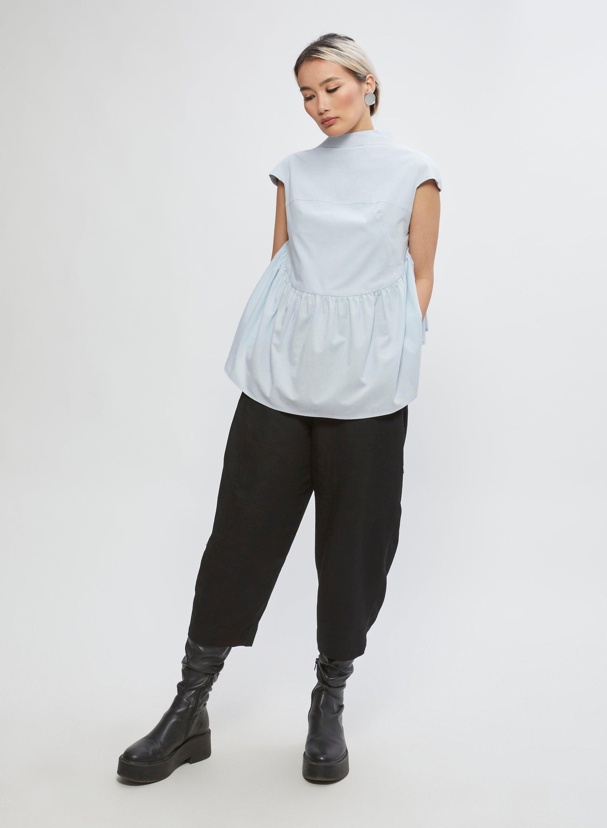 PEPLUM SHIRT - BIAAF LAB