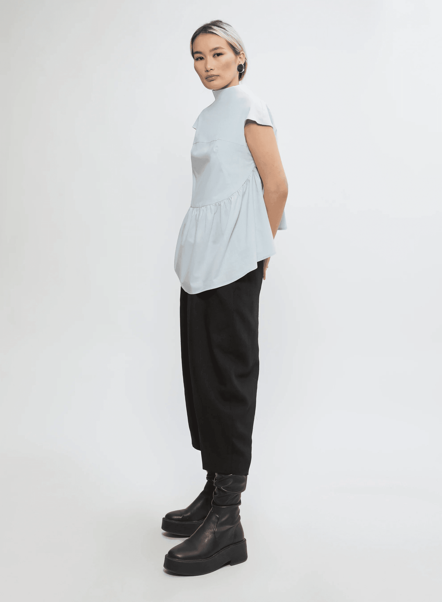 PEPLUM SHIRT - BIAAF LAB